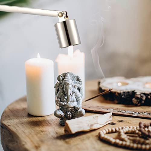 2pc Candle Snuffer Handle with Ergonomic Design for Scented Candles