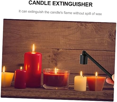 4pcs Candle Snuffer Stainless Steel Flame Extinguisher