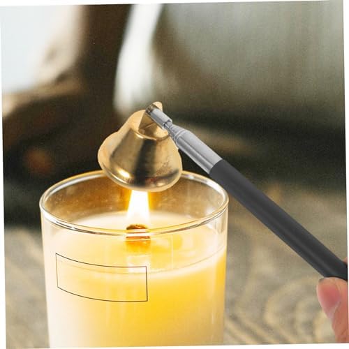 Stylish Candle Wick Snuffer with Long Reach for Easy Extinguishing