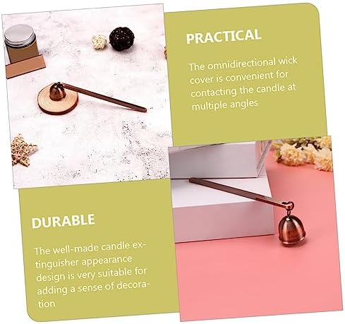 StoBaza Elegant Stainless Steel Candle Snuffer Tool