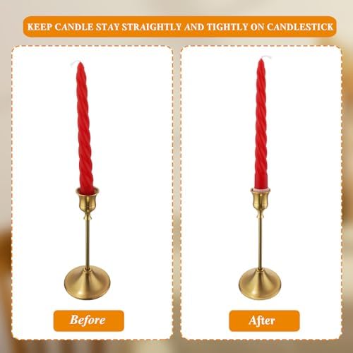 10 Pack Candle Rings for Taper Candles