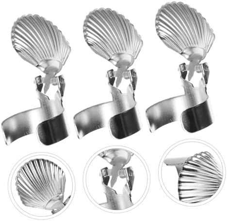 Happyyami Automatic Candle Snuffer Tool 4pcs Metal Wick Flame Extinguisher