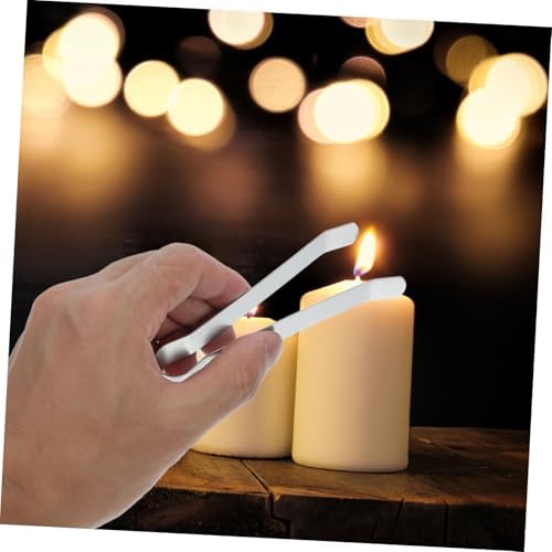 5Pcs Metal Wick Clamp Candle Snuffer Tool for Home Use