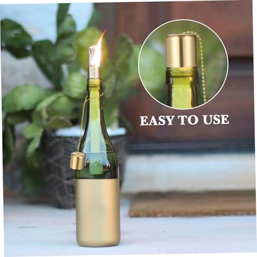Zerodeko 2pcs Brass Candle Snuffer Reusable Fire Extinguisher