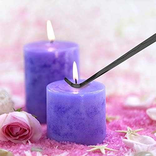 Dangshan 3 in 1 Candle Accessory Set - Wick Trimmer Snuffer Dipper Black