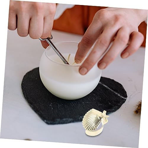 Zerodeko 4pcs Decorative Shell Shaped Candle Extinguisher