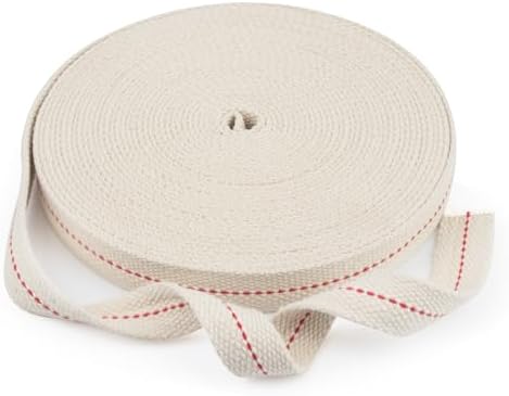 SWATOM 33 Feet Oil Lamp Wicks 78 Inch Cotton Roll