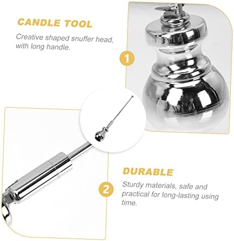 Automatic Candle Flame Snuffer with Long Handle