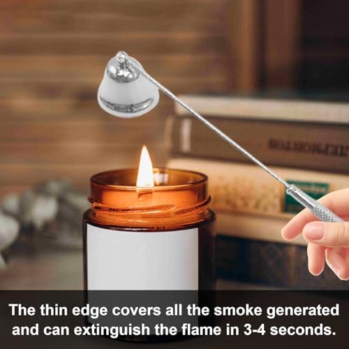 Set of 3 Candle Accessories - Snuffer Trimmer and Dipper