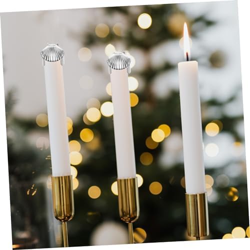 Happyyami Automatic Candle Snuffer Tool 4pcs Metal Wick Flame Extinguisher