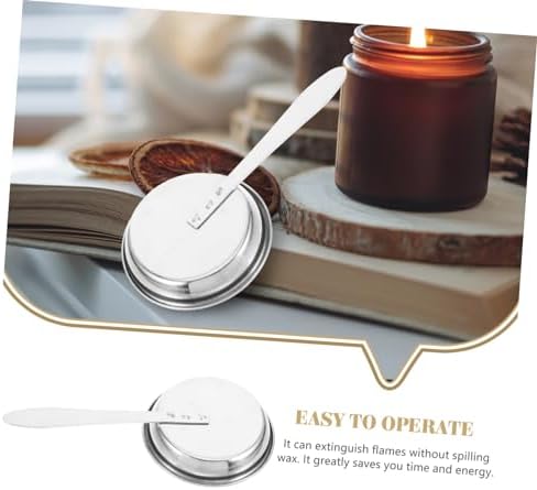 Stainless Steel Candle Snuffer with Long Handle for Home Safety