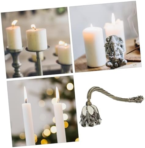 Elegant Rhinestone Candle Snuffer with Long Handle