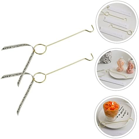 STOBAZA 2Pcs Candle Wick Snuffer Hooks for Aromatherapy and Tea Light Candles