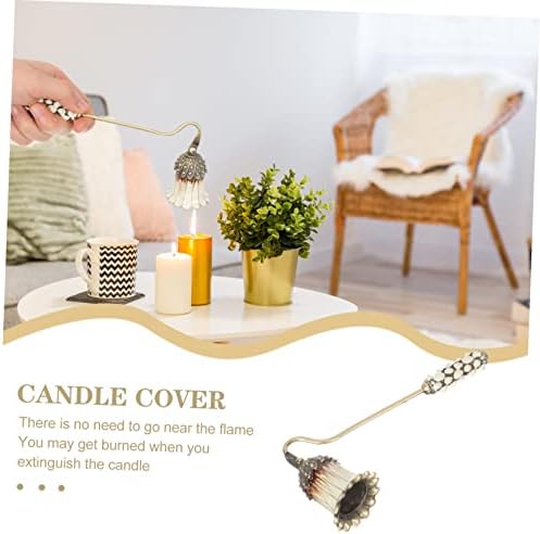 ERINGOGO Long Handled Candle Snuffer Flame Extinguisher for Scented Candles