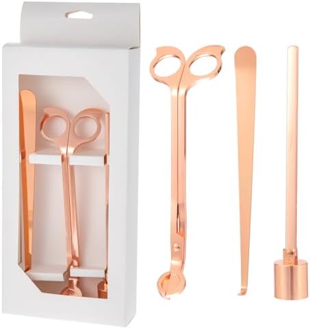 Lucklybestseller 3 in 1 Candle Accessory Set