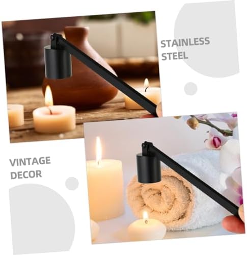 ERINGOGO Candle Snuffer Set 2pcs Metal Tool