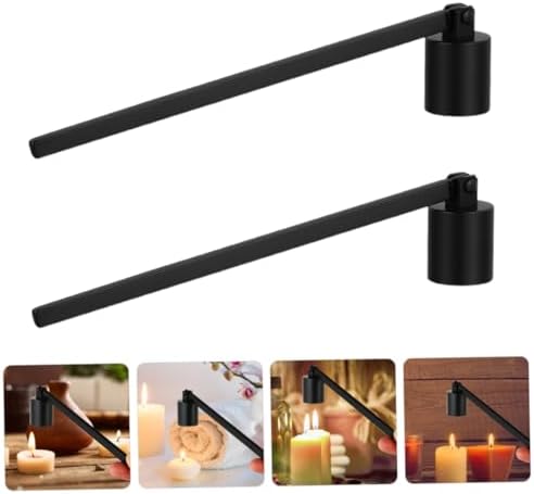 2pcs Vintage Candle Snuffer with Long Handle
