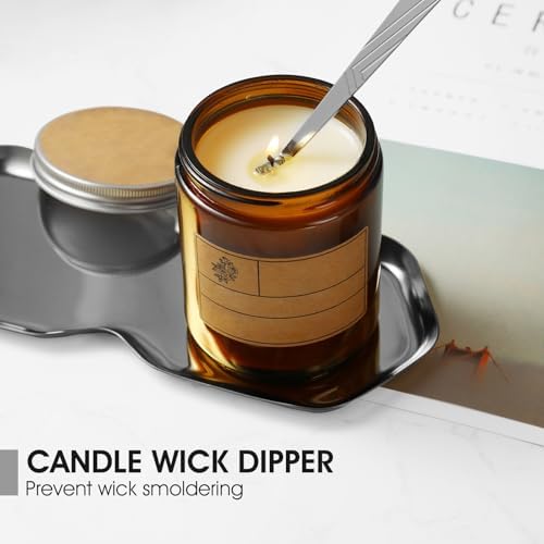PATOISE 4 in 1 Candle Accessory Set Silver