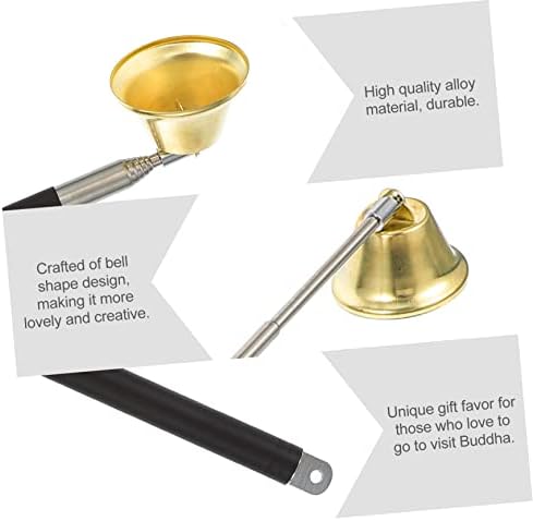 1pc Bell-Shaped Candle Snuffer Fire Extinguisher