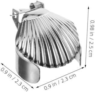 Metal Candle Snuffer Tool with Shell Shape for Flame Control