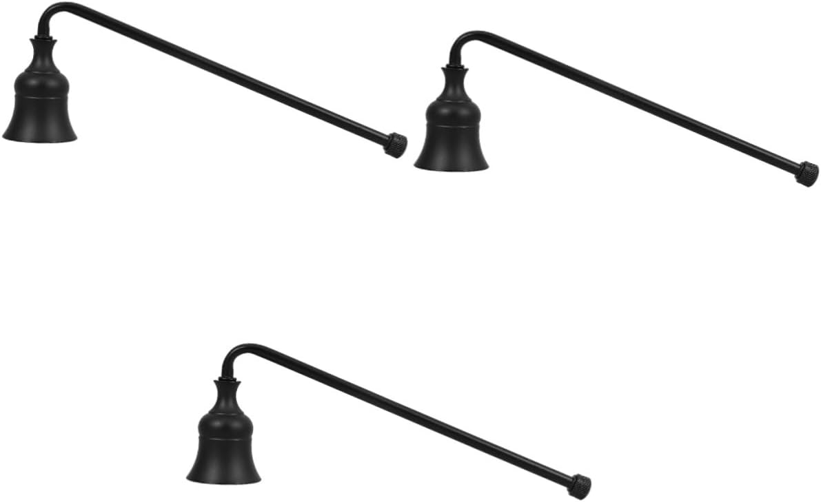 STOBAZA 3pcs Candle Snuffer Handle Extinguisher