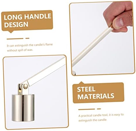 StoBaza 2pcs Candle Snuffer Handle for Wick Extinguishing