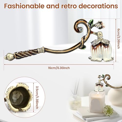 Elegant Candle Snuffer with Long Handle for Safe Extinguishing