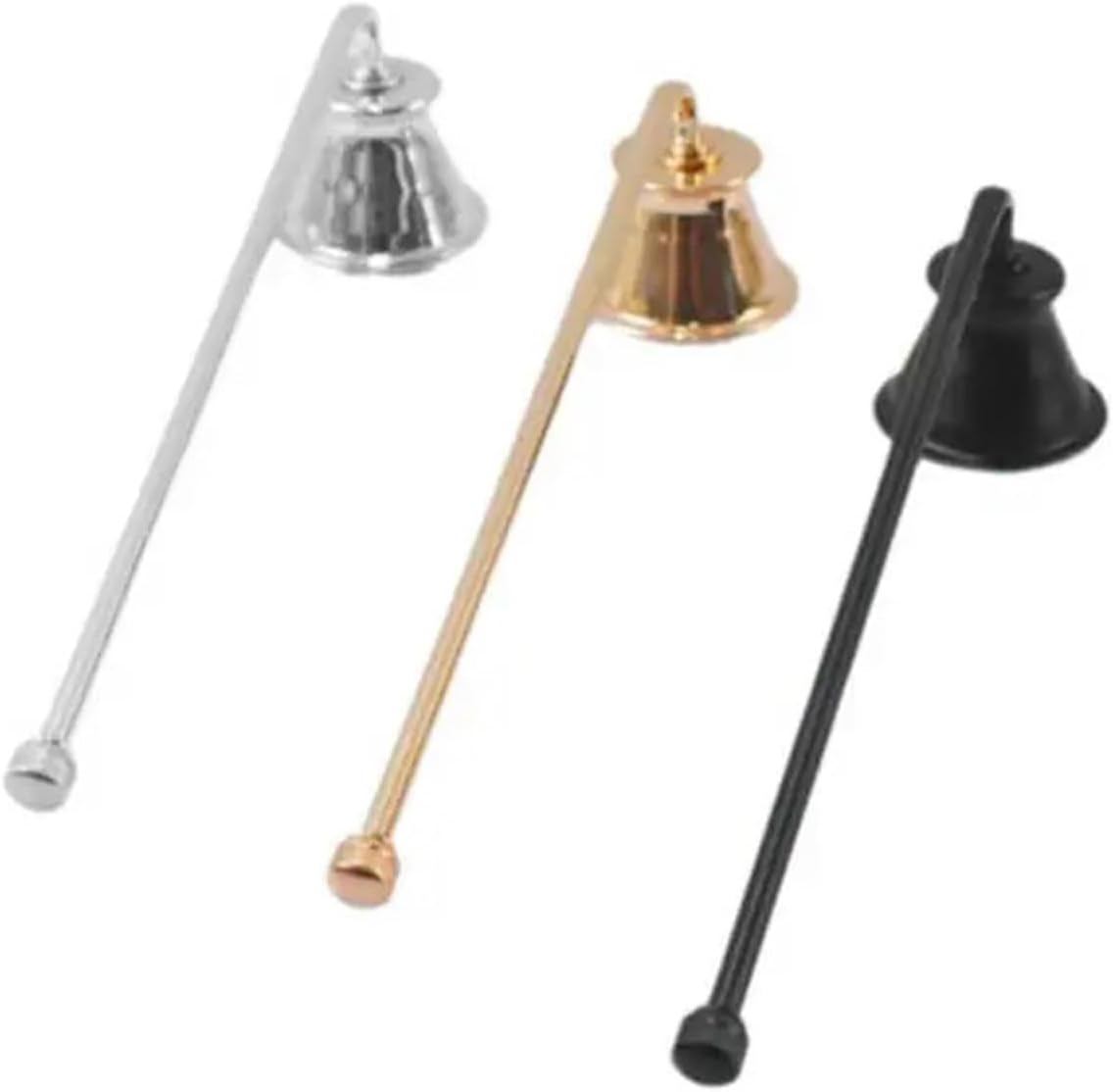 6Pcs Candle Snuffer Metal Bell Extinguisher