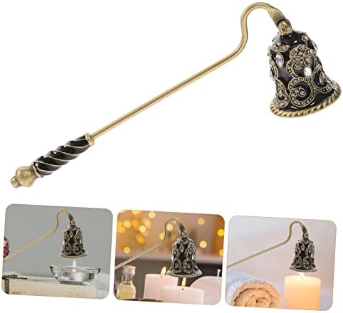 ERINGOGO Flower Design Candle Snuffer with Rhinestones Portable Extinguisher Tool