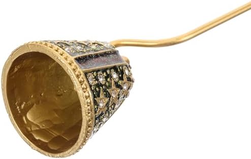 STOBAZA Rhinestone Star Candle Snuffer Tool