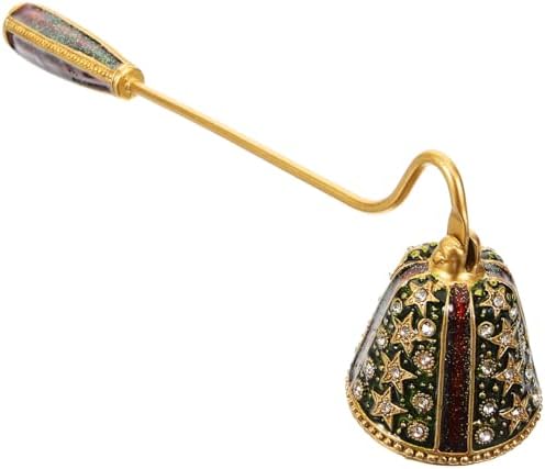 STOBAZA Rhinestone Star Candle Snuffer Tool