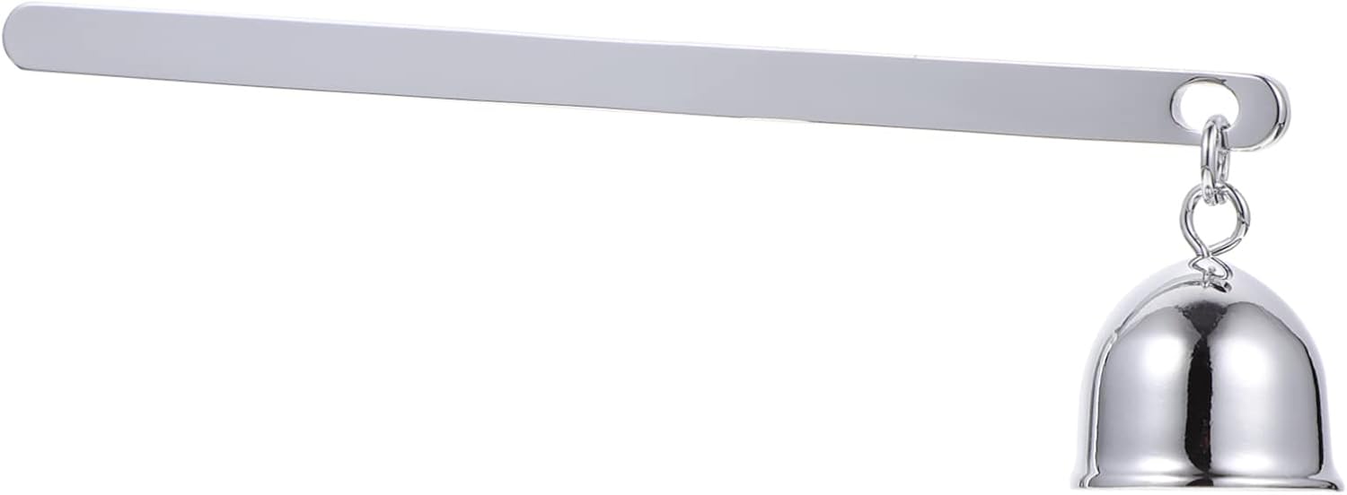 Luxshiny Long Handle Candle Snuffer Stainless Steel Wick Cover