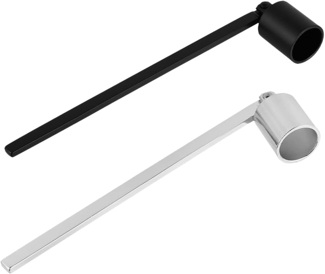 2pcs Alloy Candle Snuffer for Safe Extinguishing