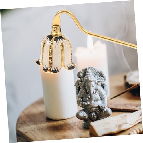 Elegant Candle Extinguisher with Long Handle for Safe Use