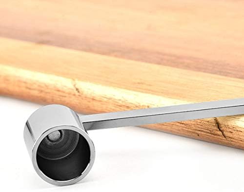 Stainless Steel Candle Snuffer with Long Handle Silver