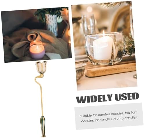 Elegant Candle Extinguisher with Long Handle for Safe Use