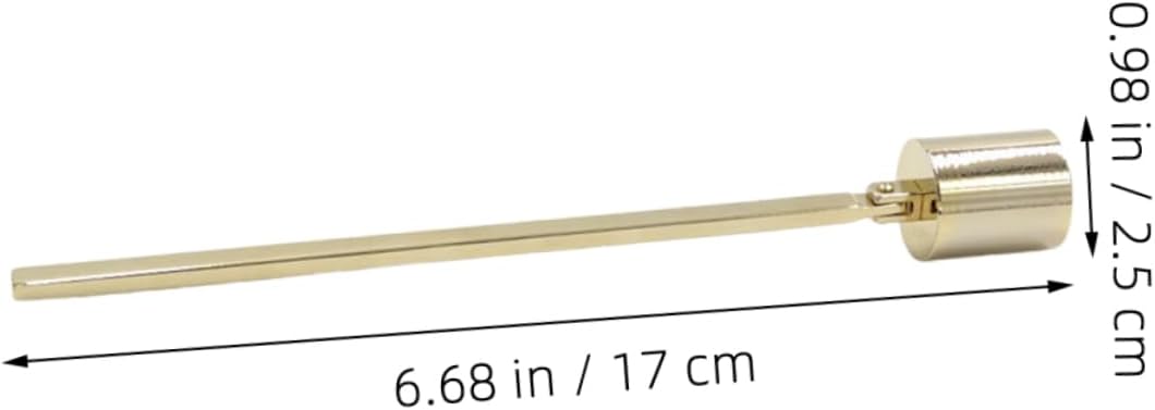 2 Pcs Stainless Steel Candle Snuffer with Ergonomic Grip