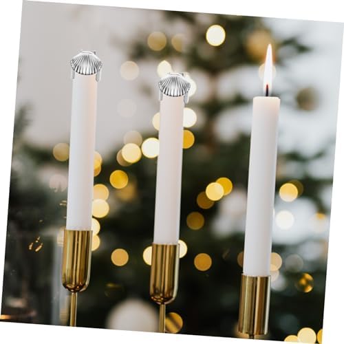 LIFKOME 4Pcs Metal Candle Snuffer Fire Extinguisher Tool