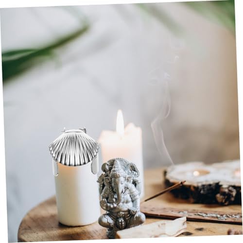 Metal Candle Snuffer Tool with Shell Shape for Flame Control