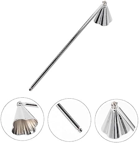 Happyyami Creative Candle Snuffer Stainless Steel Extinguisher for Deep Jar Candles