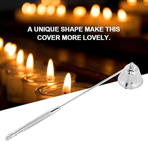 Fydun 1Pcs Fashion Stainless Steel Candle Snuffer Cover Wick Trimmer Set