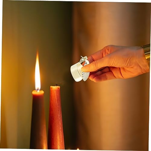 Zerodeko 4pcs Decorative Shell Shaped Candle Extinguisher