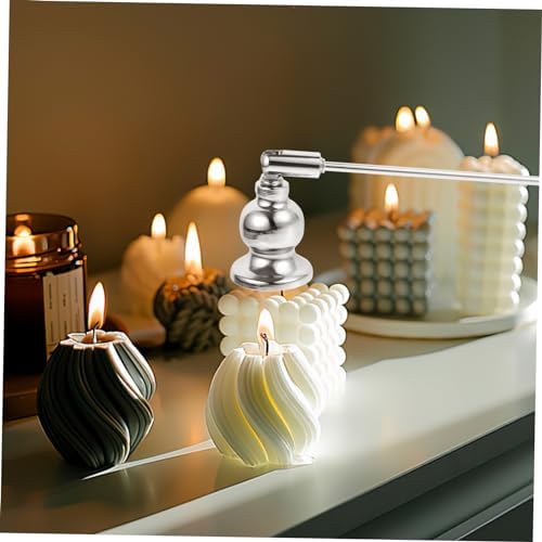 STOBAZA Candle Snuffer Handle with Unique Decorative Design