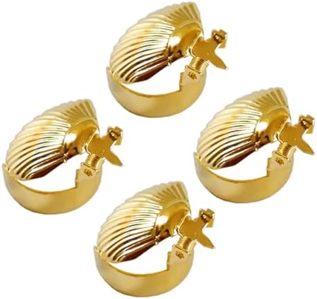 4Pcs Candle Snuffer Elegant Shell Design for Home Use