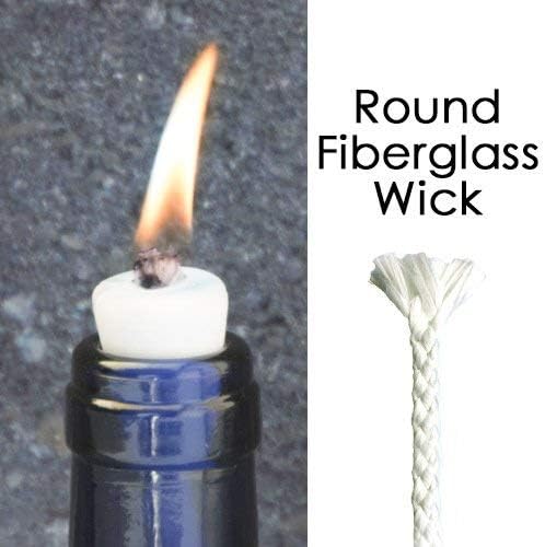 18 Inch x 5 Feet Fiberglass Replacement Wick for Oil Lamps