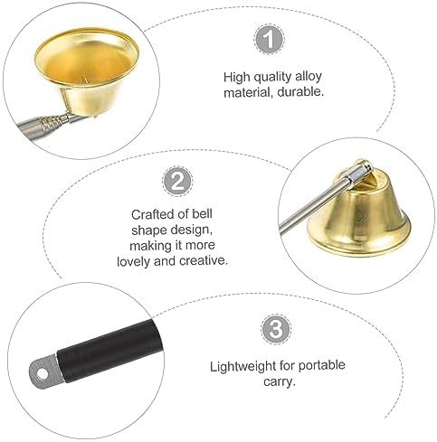 ERINGOGO Bell Candle Snuffer Fire Extinguisher