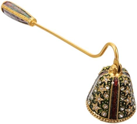 Elegant Star Rhinestone Candle Snuffer Handle