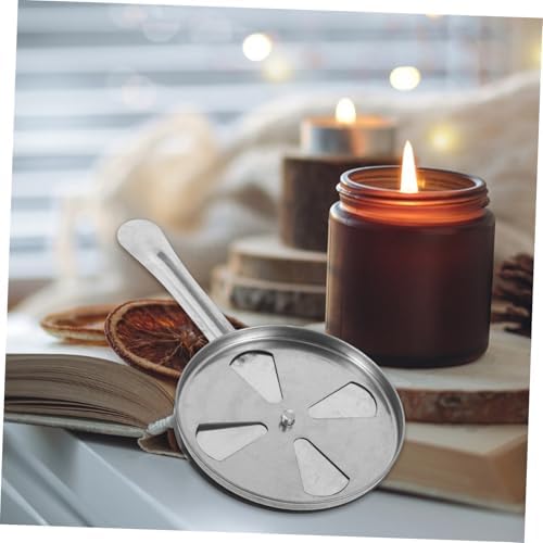 Stainless Steel Adjustable Candle Snuffer Handle for Fire Safety