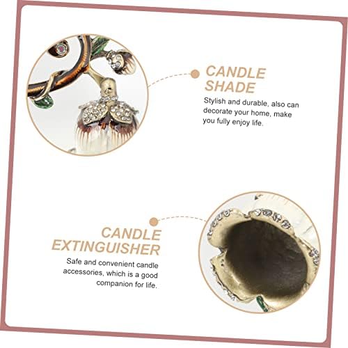 ERINGOGO Elegant Aromatherapy Candle Snuffer with Long Handle