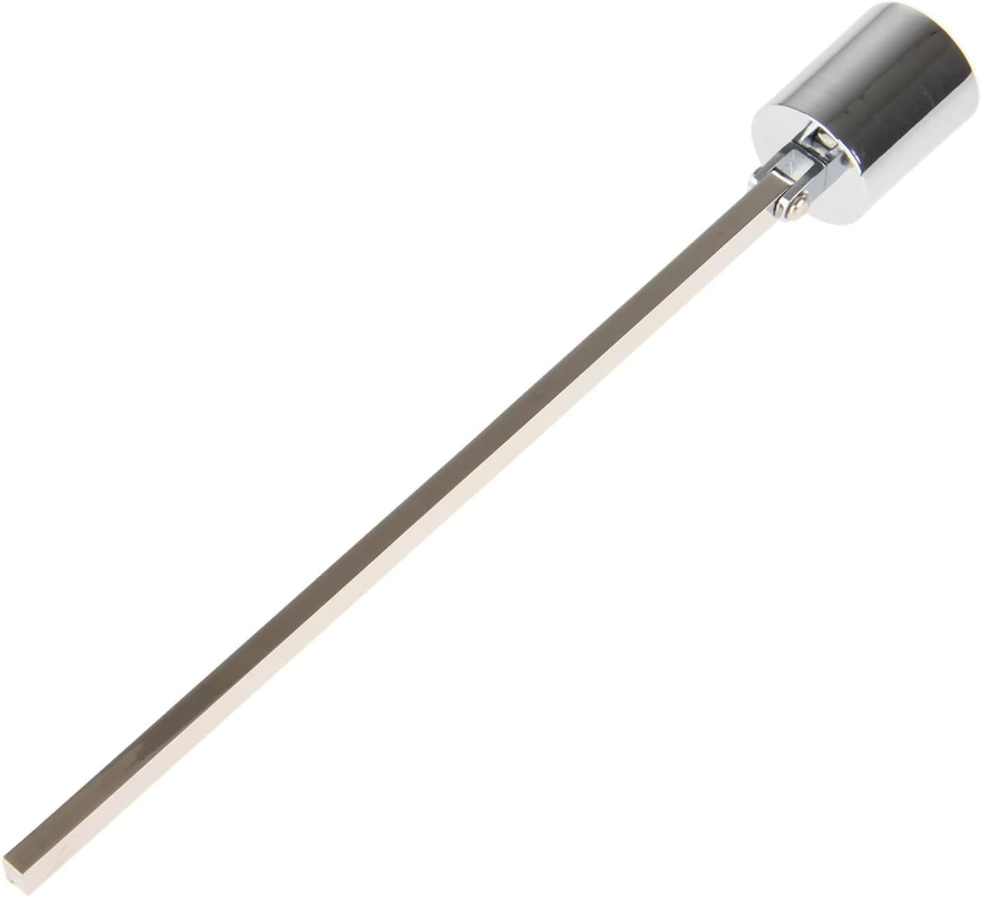 MUXSAM Candle Snuffer with Long Handle and Silver Finish
